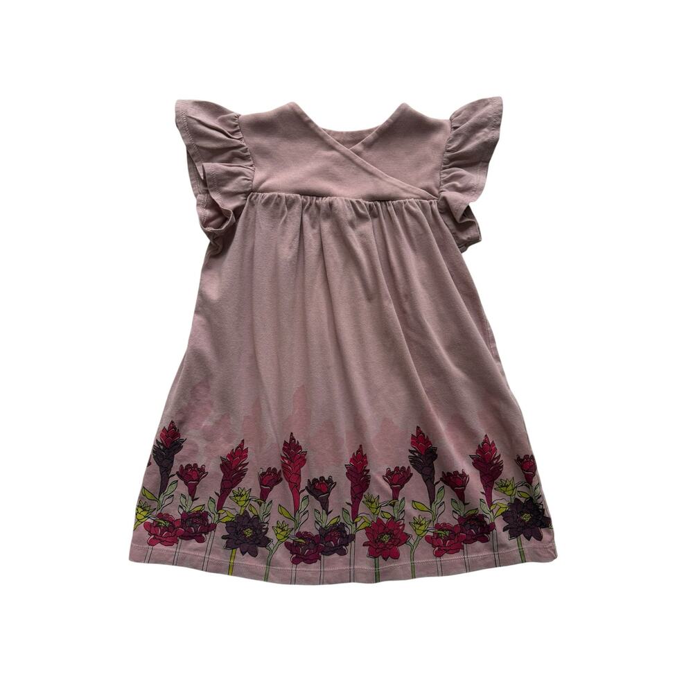 Tea Collection Bali Ginger Flower Dress Size 4